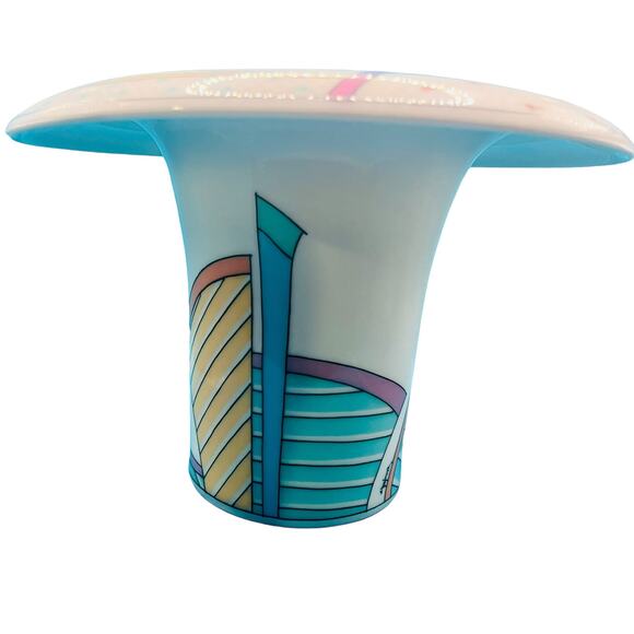 Rosenthal Porcelain Germany 1980s Tapio Wirkkala and Dorothy Hafner Vase - Picture 3 of 8